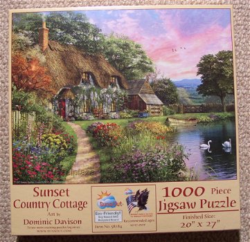 SunsOut - Sunset Country Cottage - 1000 Stukjes Nieuw - 2