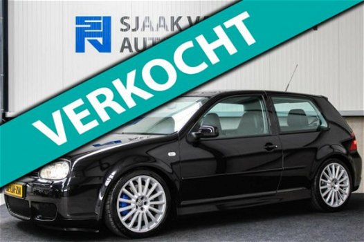 Volkswagen Golf - 3.2 V6 R32 ✅241PK 4-Motion Origineel NL|Volledig gedocumenteerd|NAVI|König|Milltek - 1