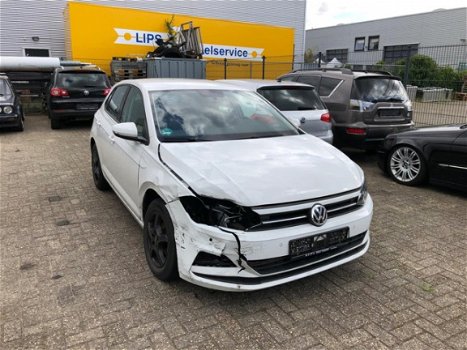 Volkswagen Polo - 1.0 TSI CLIMA/PDC/STOELVERW/CRUISE VOL SCHROEFSCHADE - 1