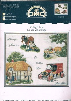 AANBIEDING DMC BORDUURPAKKET , VILLAGE LIFE K 4981 - 1