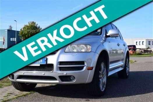 Volkswagen Touareg - 4.2 V8 KONINGSKORTING YOUNGTIMER R-LINE 4x4, Navi, Clima, Cruise, Schuifdak, Le - 1