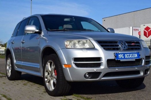 Volkswagen Touareg - 4.2 V8 KONINGSKORTING YOUNGTIMER R-LINE 4x4, Navi, Clima, Cruise, Schuifdak, Le - 1