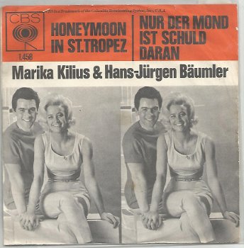 Marika Kilius & Hans-Jürgen Bäumler ‎: Honeymoon In St. Tropez (1964) - 0