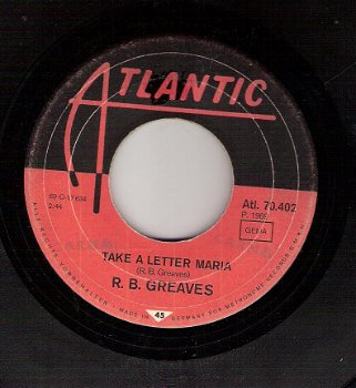 R. B. Greaves - Take A Letter Maria / 1969 SOUL R&B Jukebox - 1