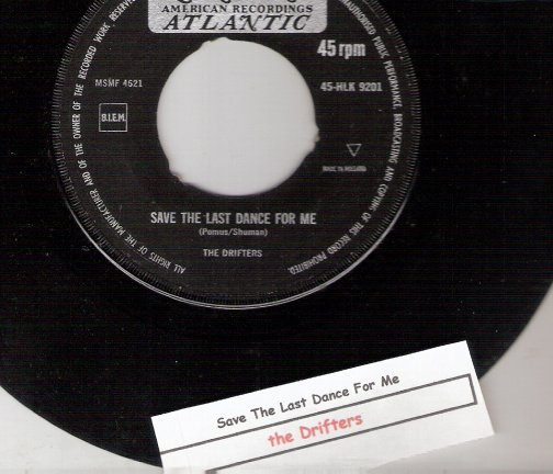 Drifters - Save The Last Dance For Me /1960 SOUL R&B Jukebox - nr. 1