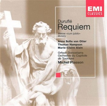 Anne Sofie van Otter - Durufle: Requiem, Motets, etc / Plasson, Hampson (CD) - 1