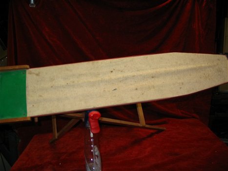 Oude houten kinderstrijkplank no 62 70 x 50 x 15 cm. - 2
