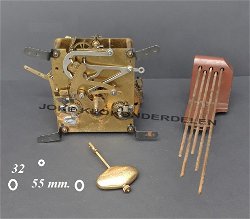 = Pendule uurwerk = Mauthe = 38350