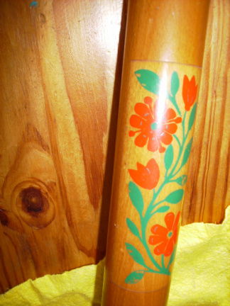 Breinaalden koker met bloemen - Afbeelding 2