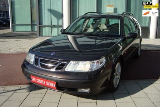 Saab 9-5 Estate - 2.2 TiD VECTOR NAP LEER CLIMA STOELVER NAVI - 1