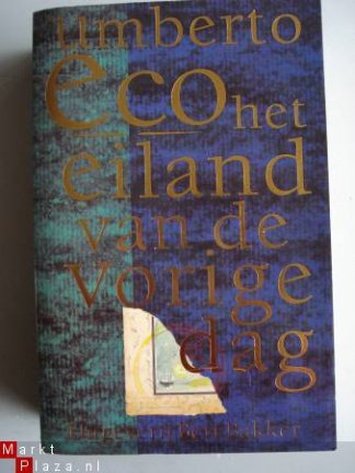 Het eiland van de vorige dag - Umberto Eco - nr. 1
