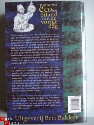 Het eiland van de vorige dag - Umberto Eco - Afbeelding 2