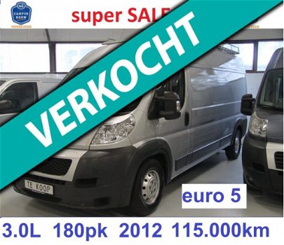 Peugeot Boxer - Z. 3.0L 180pk L3H2 Euro 5 AHK 3000kg - 1