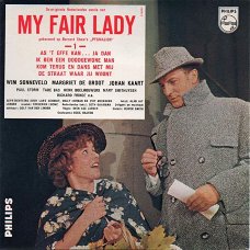 Wim Sonneveld, Margriet De Groot & Johan Kaart ‎– My Fair Lady 1  ( 7 Inch Single EP)  1961