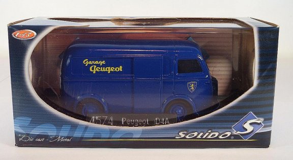 1:43 Solido 4574 Peugeot D4A 1964 Garage Peugeot - 1