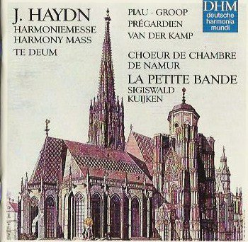 Sigiswald Kuijken - Joseph Haydn*, La Petite Bande, Sigiswald Kuijken, Piau*, Groop*, Prégardien*, - 1