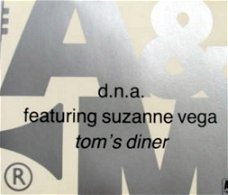 Dna Feat Suzanne Vega  -  Tom's Diner  4 Track CDSingle