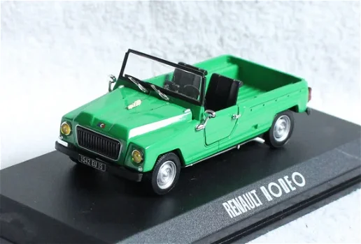 1:43 Norev 510950 Renault Rodeo 4 1972 groen met softtop - 1