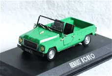 1:43 Norev 510950 Renault Rodeo 4 1972 groen met softtop