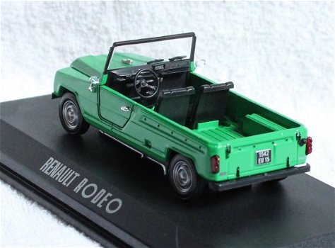 1:43 Norev 510950 Renault Rodeo 4 1972 groen met softtop - 2