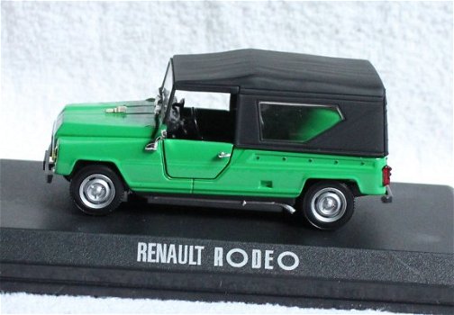 1:43 Norev 510950 Renault Rodeo 4 1972 groen met softtop - 3