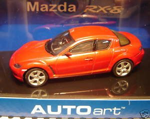 1:43 AutoArt Mazda RX-8 velocity red 55922 - 1