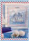 Borduurpatroon Frans zeilscheepje van Remy Ludolphy - 1 - Thumbnail