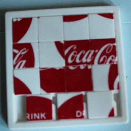 Schuifpuzzel Coca Cola - nr. 1