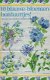 Borduurpatroon 10 blauwe-bloemen borduurtjes - 1 - Thumbnail