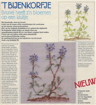 Borduurpatroon serie Handig van Margriet: Brunel (Bijenkorfje) - 1