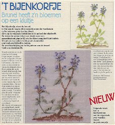 Borduurpatroon serie Handig van Margriet: Brunel (Bijenkorfje)