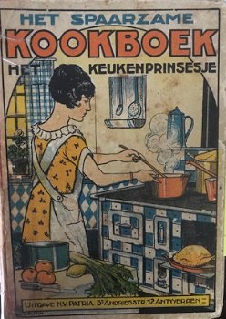 Het spaarzame kookboek keukenprinsesje, oud kookboek - 1