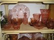 heel veel oudroze glas te koop - 4 - Thumbnail