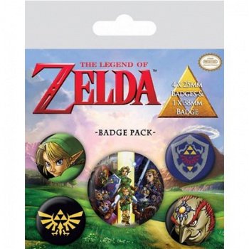 Buttons The Legend of Zelda bij Stichting Superwens! - 1