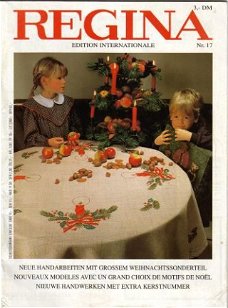 Regina nr. 17 Borduurcatalogus kerstnummer met patronen