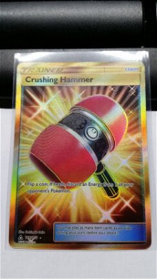 Crushing Hammer (Secret Rare) 166/156 Ultra Rare Ultra Prism