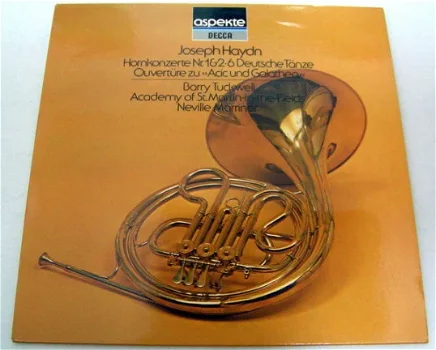 LP - Joseph Haydn - Hornkonzerte - Barry Tuckwell - 0