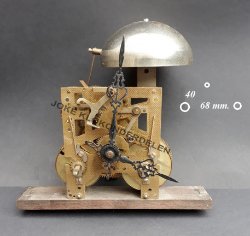=== Comtoise uurwerk = ODO = gebruikt === 38408