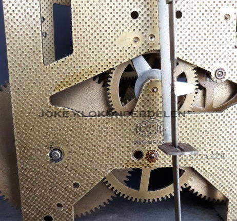 === Comtoise uurwerk = ODO = gebruikt === 38408 - Afbeelding 4