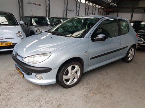 Peugeot 206 - 1.6-16V XS NAP/ SCHUIFDAK/ SPORTVELGEN/ O.H.BOEKJES - 1