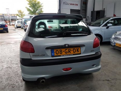 Peugeot 206 - 1.6-16V XS NAP/ SCHUIFDAK/ SPORTVELGEN/ O.H.BOEKJES - 1