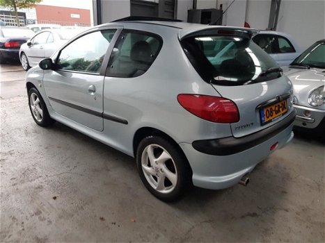 Peugeot 206 - 1.6-16V XS NAP/ SCHUIFDAK/ SPORTVELGEN/ O.H.BOEKJES - 1