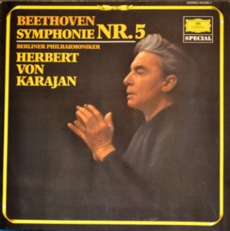 LP - Beethoven Symphonie nr.5 - Herbert von Karajan - 0