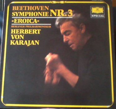 LP - Beethoven Symphonie nr. 3 - Karajan - 1