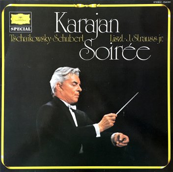 LP - Karajan Soirée - Tschaikowsky, Liszt, J. Strauss - 1