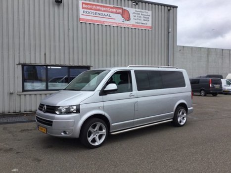 Volkswagen Transporter - Highline Automaat Dub Cab .Airco , Navi, Alu Velg 2.0 TDI L2H1 DC Comfortli - 1