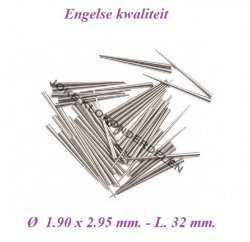 = 25 Konische voorsteek stiften = staal 38121