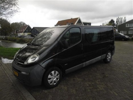 Opel Vivaro - 2.5 CDTI L2H1DC Elegance AIRCO*6BAK*DUBBEL CABINE*2XELECRAMEN*CAMERA - 1