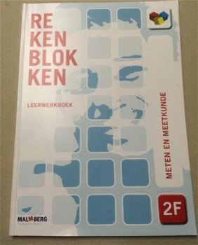 Rekenblokken 2. Meten en meetkunde 2F. Leerwerkboek ISBN: 9789034582201. - 1