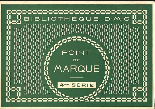 DMC borduurboekje Point de marque 4me serie - 1